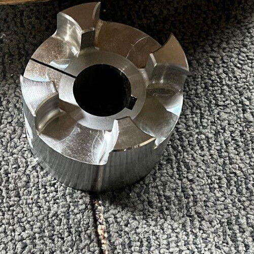 Guardian Couplings 48/60S Curve Jaw Coupling Hub Silver