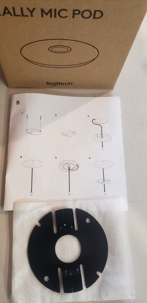 Logitech Rally Mic Pod Mount Bracket