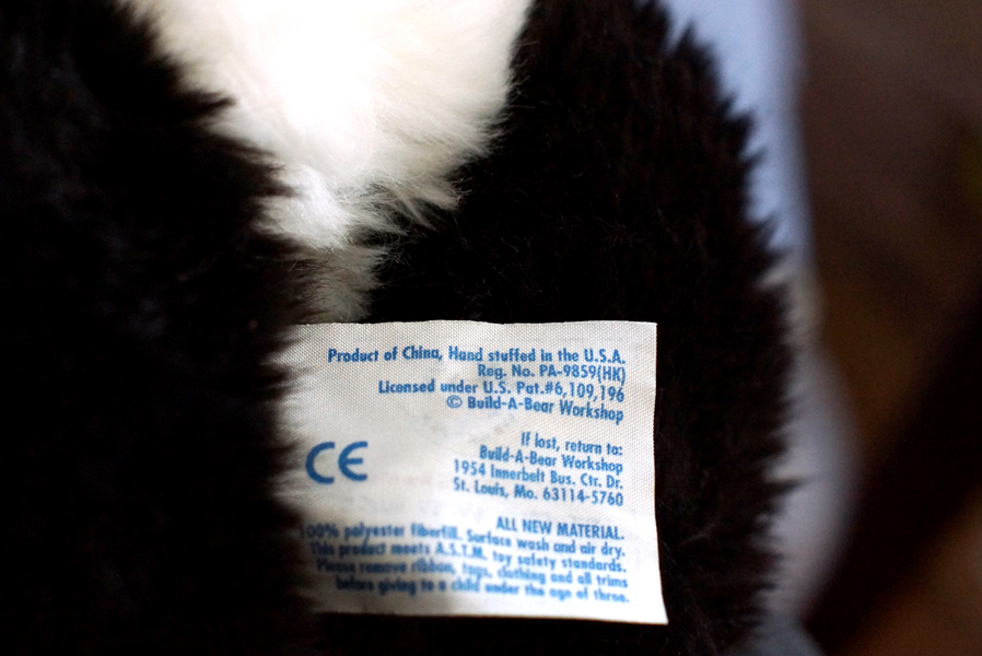 Build a Bear Workshop Pawsome Panda 15" Stuffed Animal, Retired!
