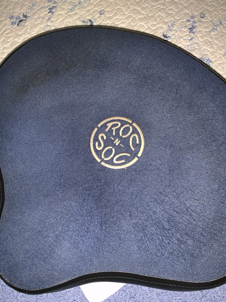 ROC-N-SOC Nitro Gas Drum Throne Saddle, Blue *Saddle Only*