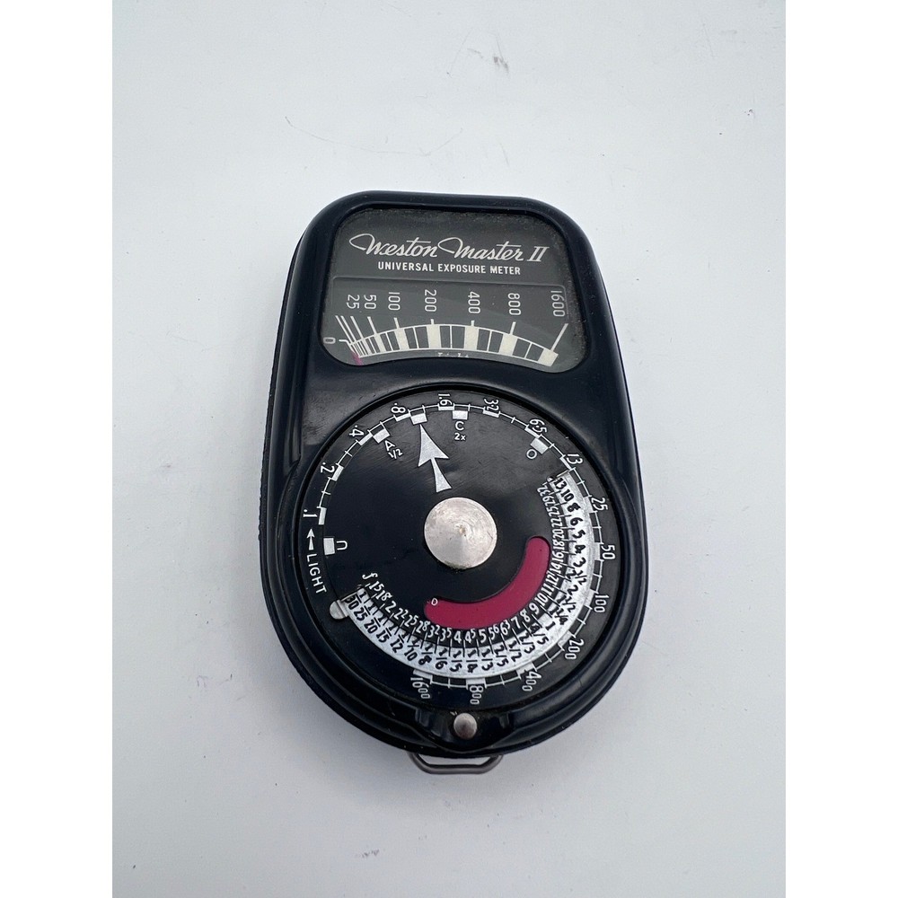Weston Master II Universal Exposure Meter Model 735 Vintage Analog Light Meter