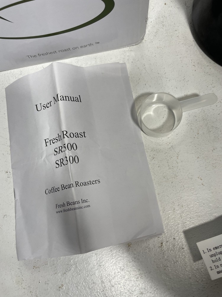 Fresh Roast SR-300 Automatic Coffee Bean Roaster