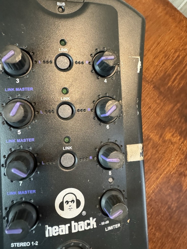 Hear Technologies Hearback Mixer Quantity 5 Plus 1 Hub G2U