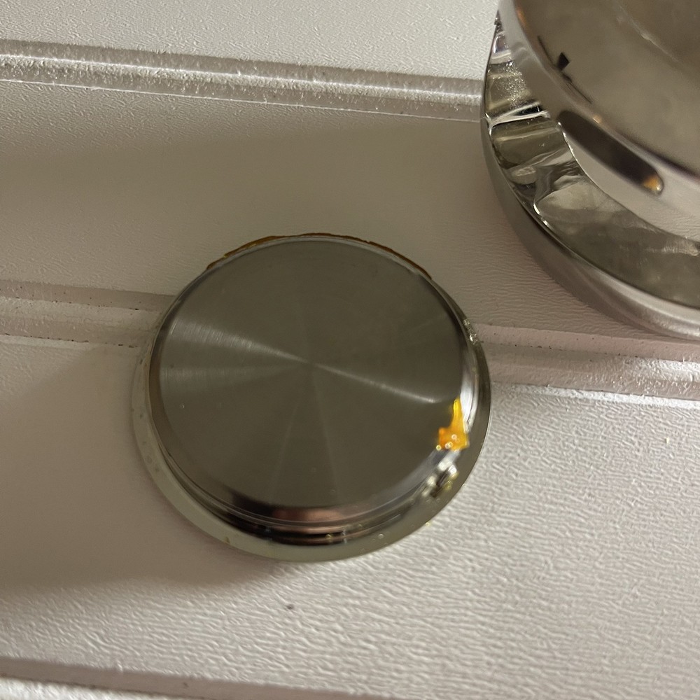 Dansk Nickle Plated Clock 723010