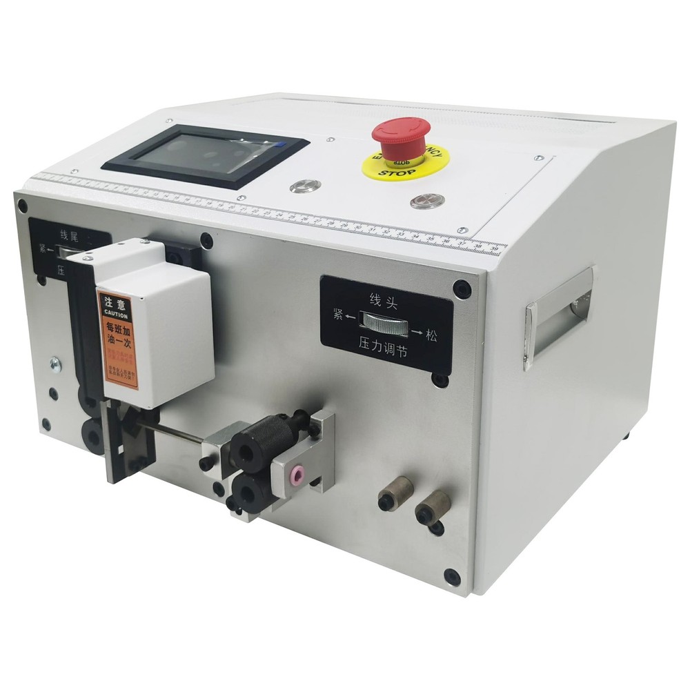 110V Wire Cable Stripping Machine 0.1-4.5mm² Fully Automatic Copper Cable Cuttin