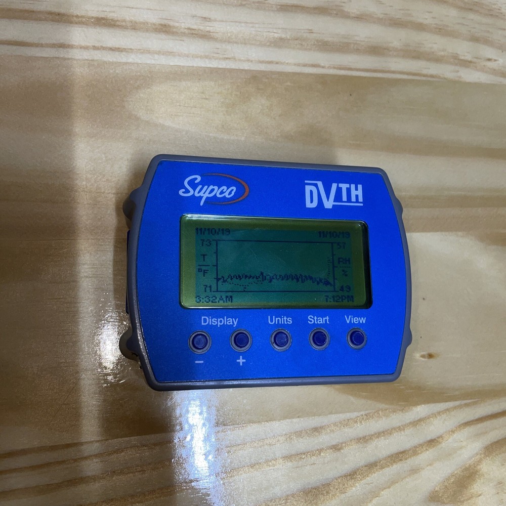 SUPCO DVTH Data View Logger,Temp and Humidity