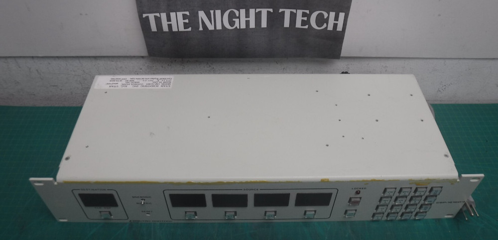 Utah Scientific CSP-16160/4 Control Panel