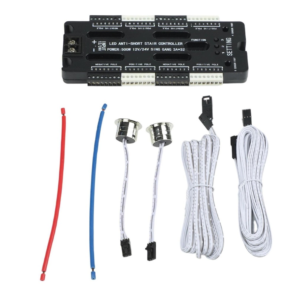 LED Stair Lighting Controller with Sensitive Motion Detection Features