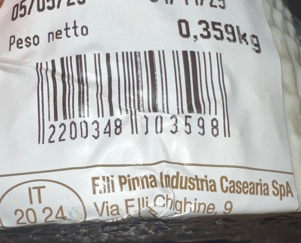 Aged Sheep Ricotta Cheese Approximately 400g