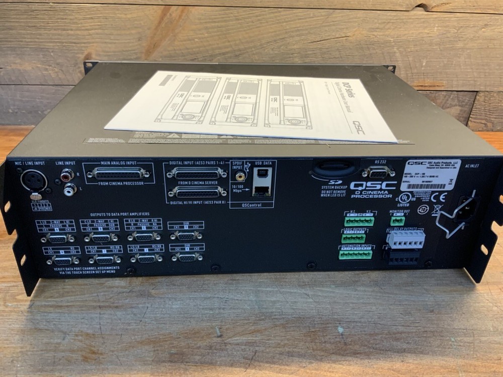 QSC AUDIO DCP-100 (AM1028612)