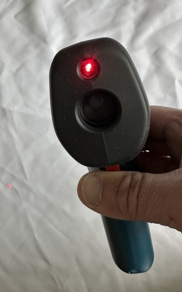 Bosch GIS500 Infrared Temperature Heat Test
