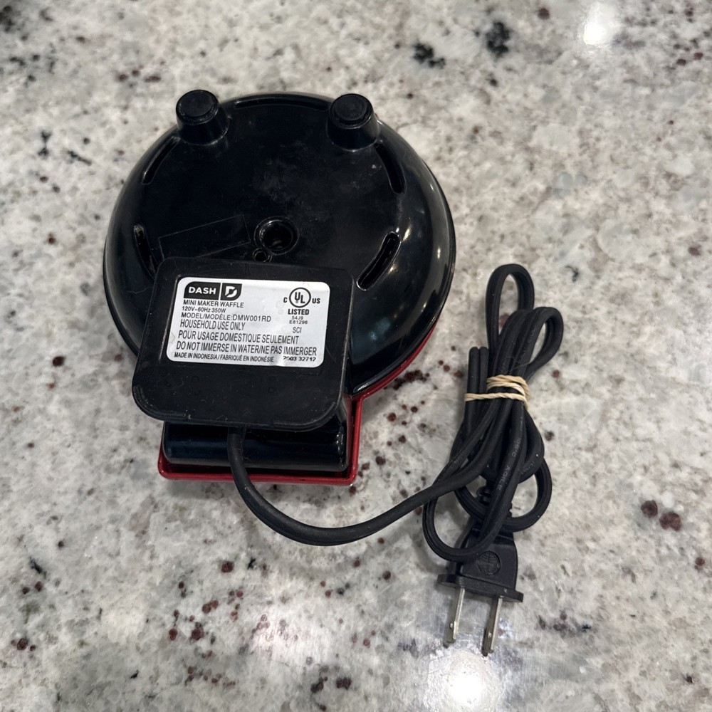 Dash Mini Waffle Maker Breakfast Egg Chaffle