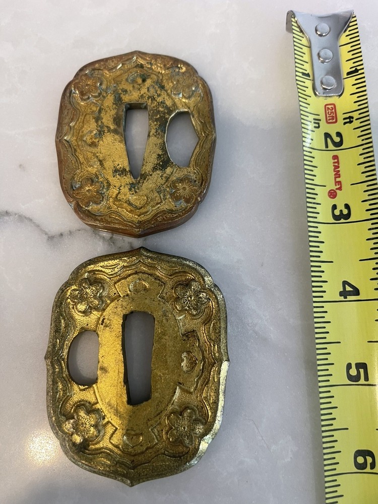 WW2 Authentic Japanese Trench Art Tsuba