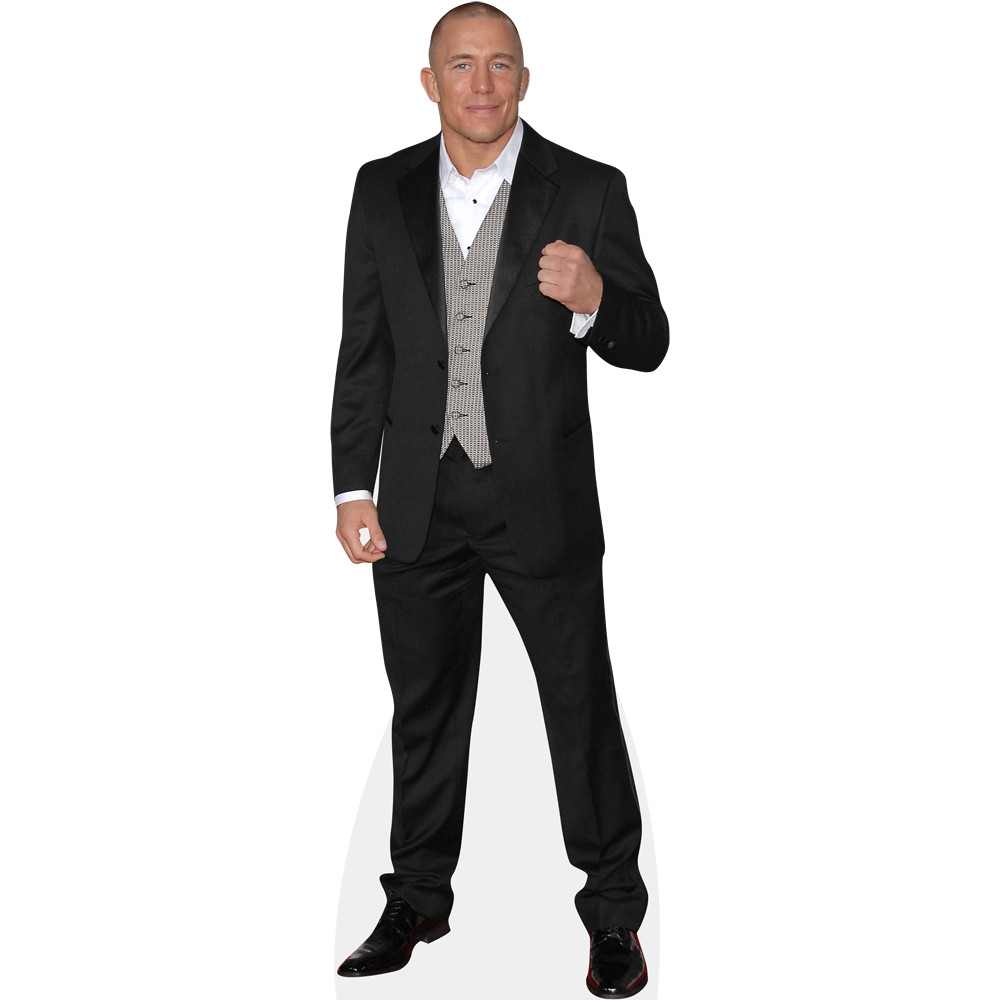 Georges St-Pierre (Suit) Mini Size Cutout