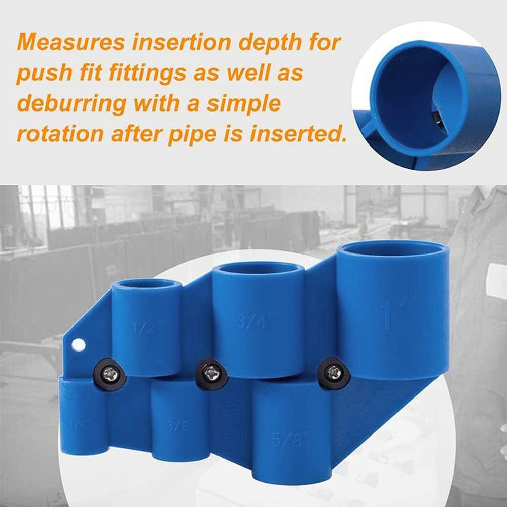 Deburring Depth Tool, Deburring Pipe, Chamfering Removal Tool, Copper Pipe Accur