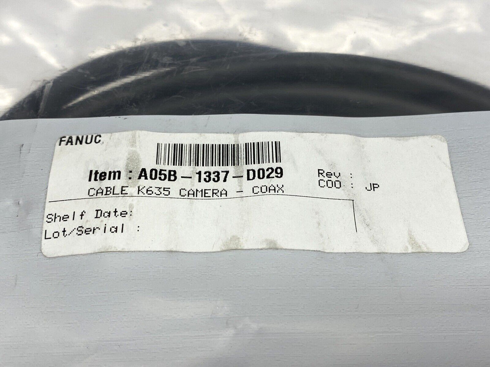 Fanuc A05B-1337-D029 Camera Cable K635