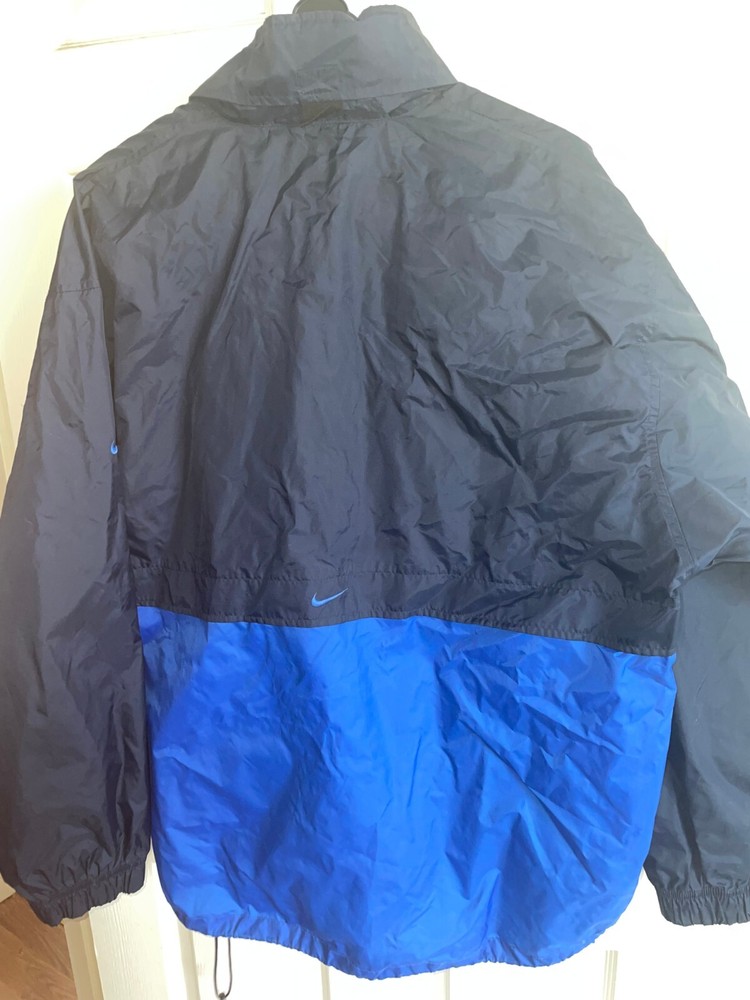 Nike Vintage/Retro Mens Medium Blue Long Sleeved Pullover Jacket (EX COND)