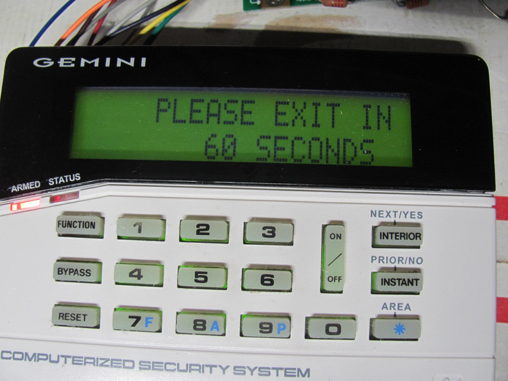 NAPCO GEMINI P816 LOT