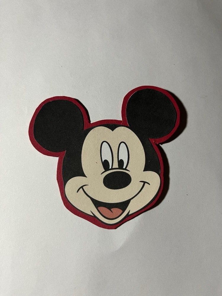 Mickey Mouse -Premade Die  Cut Embellishment