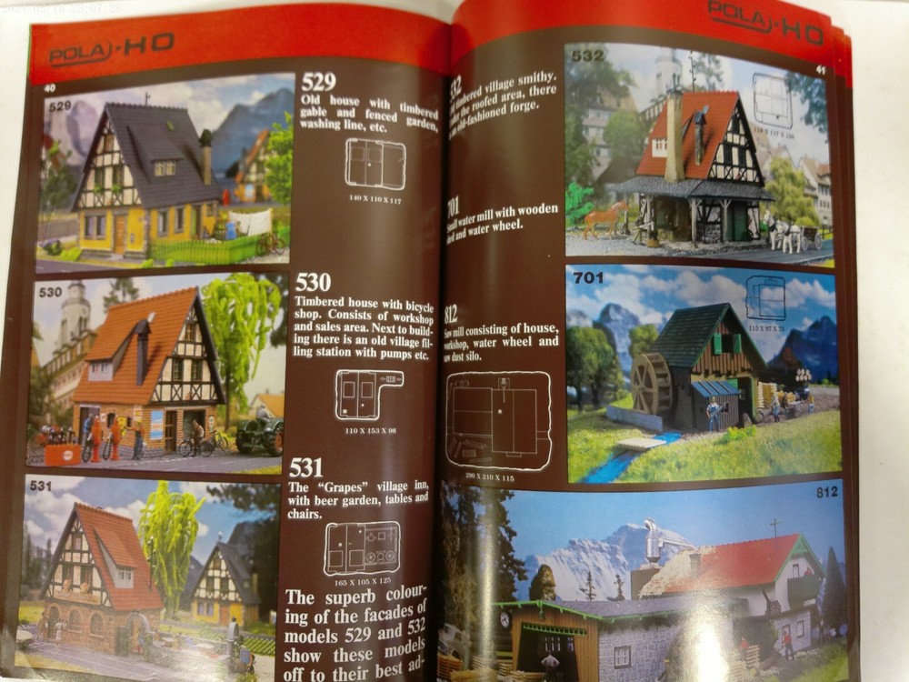 POLA 1982 Model Construction Kits HO-N Catalog