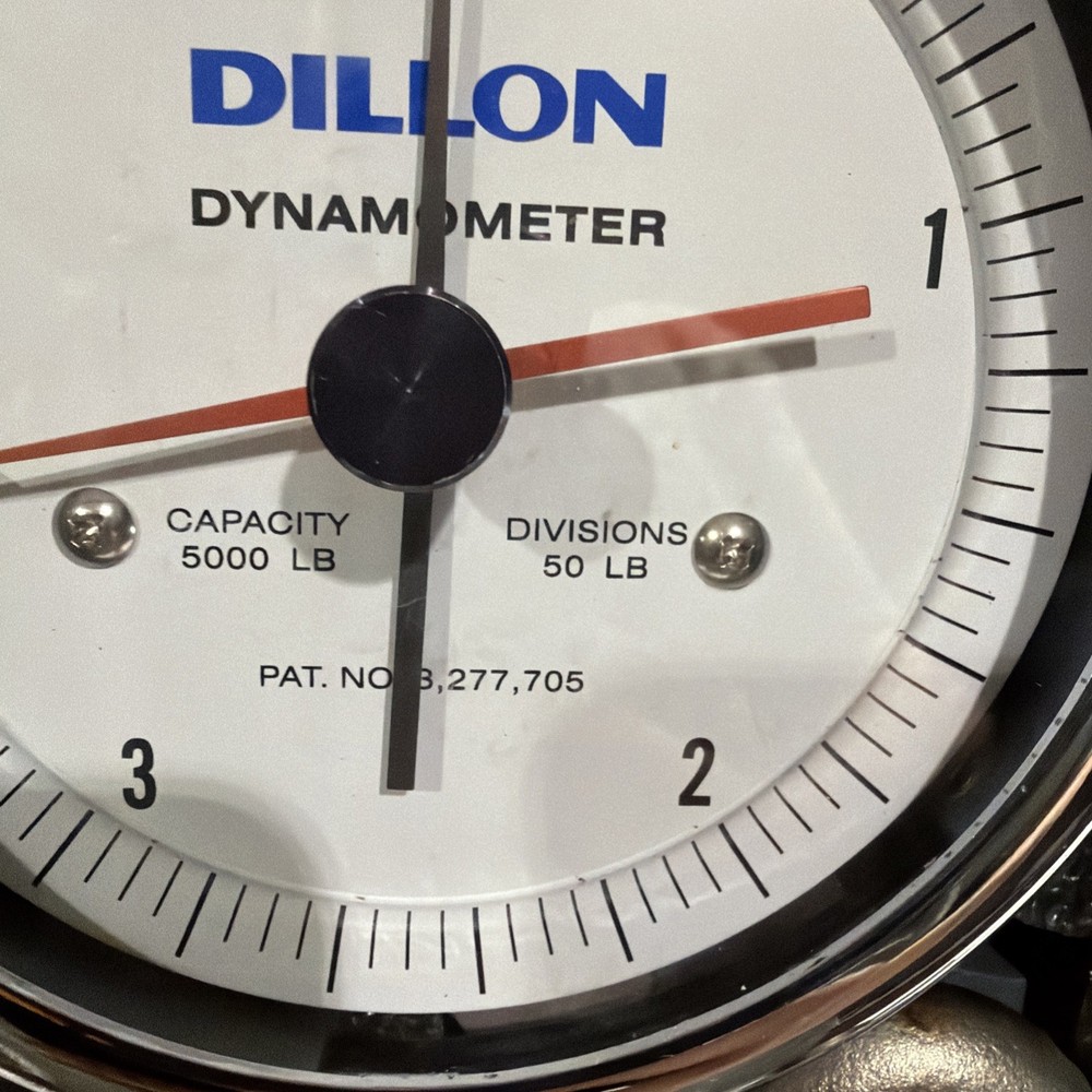 Dillon 30006-0050 Dynamometer 5000lbs With Shackles 5in Dial