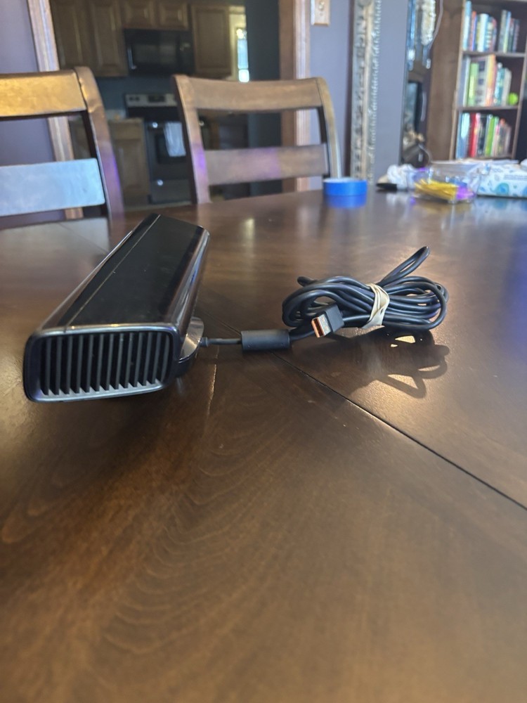 Genuine Microsoft Xbox 360 kinnect Sensor #1414 Black #2