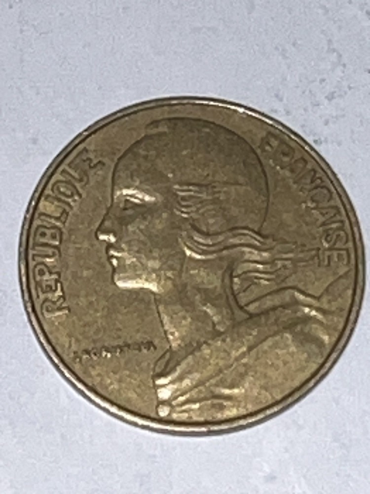 France 20 Centimes 1967 #1087