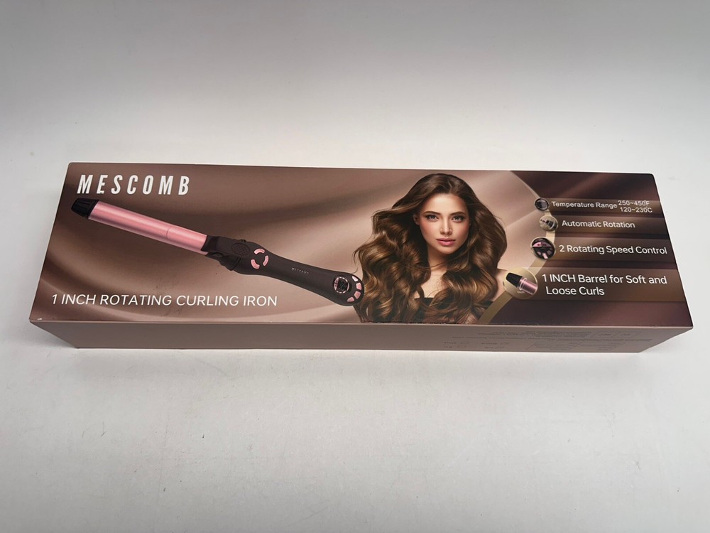 MESCOMB 1 Inch Rotating Curling Iron