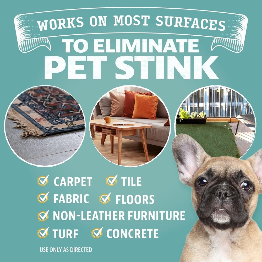 Multipurpose Pet Odor Eliminator - 8oz Concentrate, Neutralizes Tough Odors