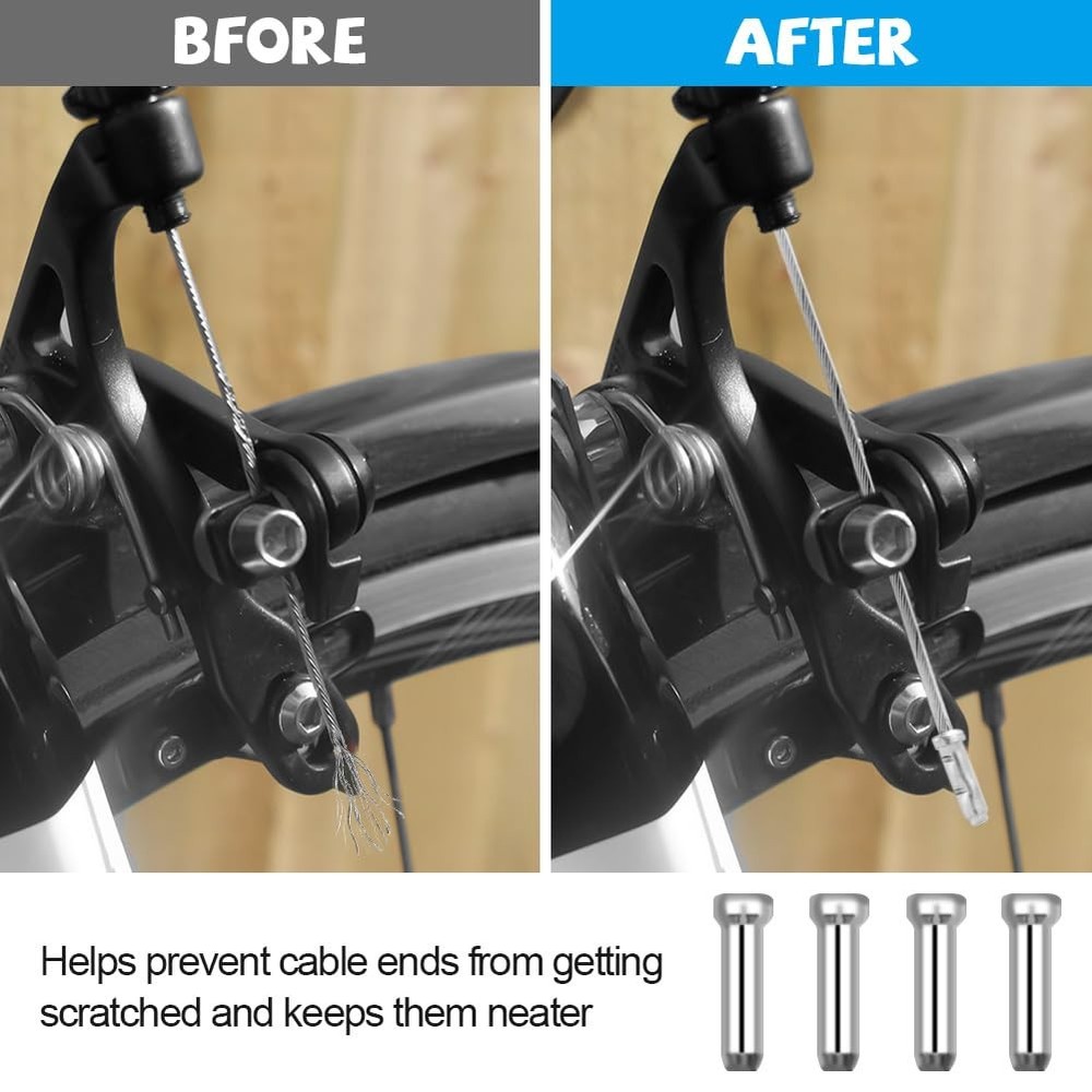 Universal Bicycle Brake Cable Kit Shift and Drive Cables with Housing