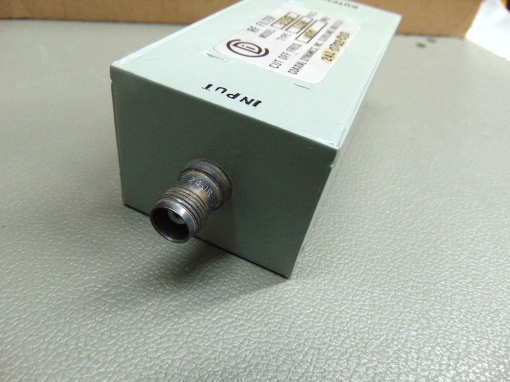 NOS Coaxial Dynamics 2159 400 MHz Low Pass Filter