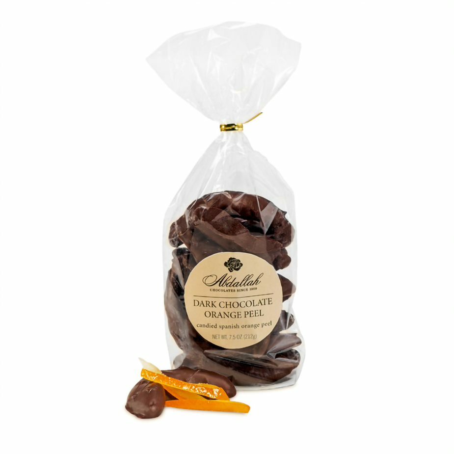 Abdallah Chocolates-Dark Chocolate Covered Spanish Orange Peel
