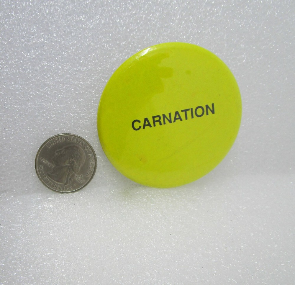 Carnation Button Pin