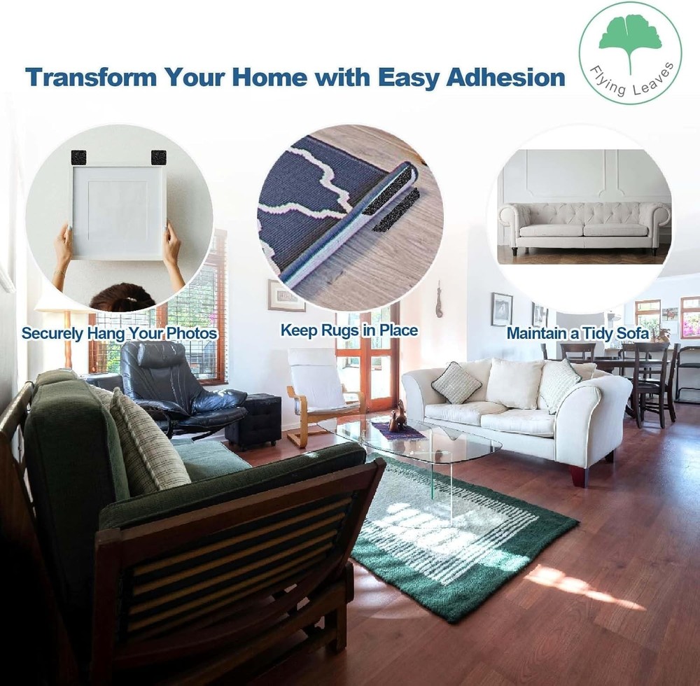 Industrial Style Heavy Duty Hook & Loop Strips—Secure, Hassle-Free Application