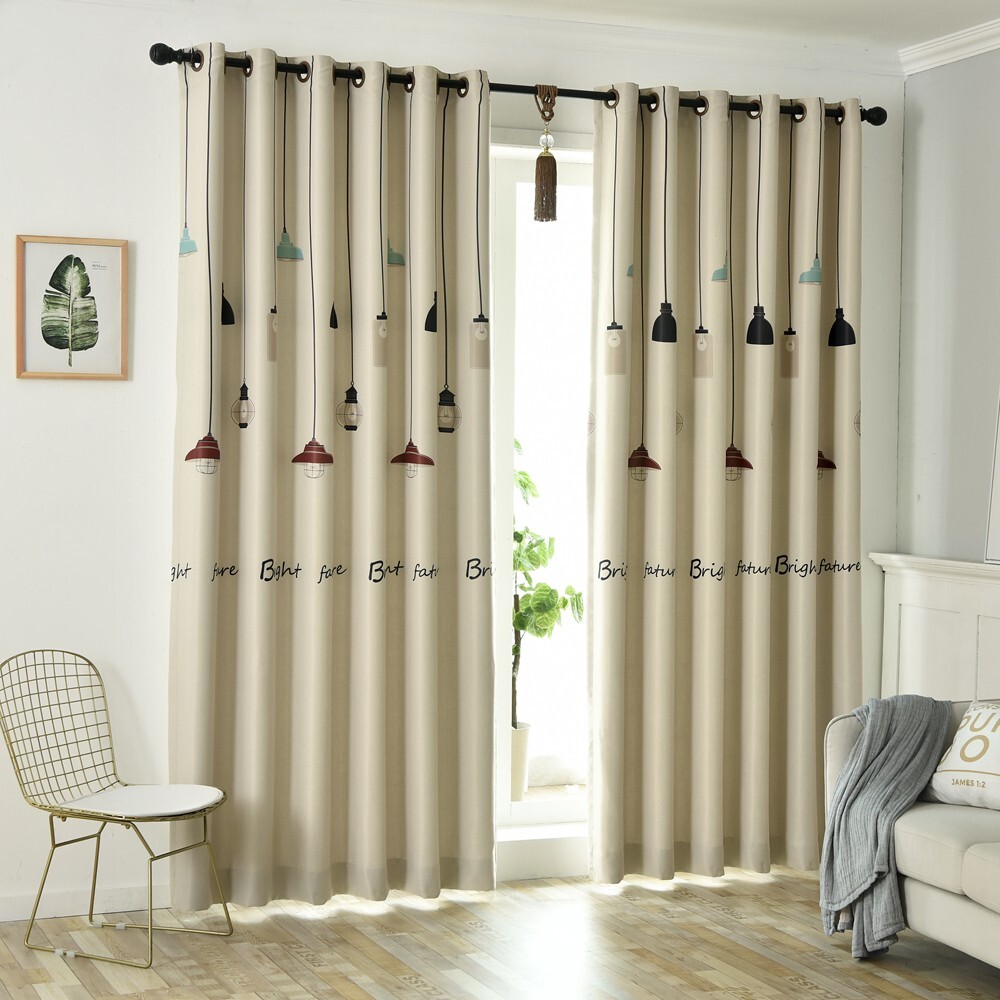Chandelier blackout curtain