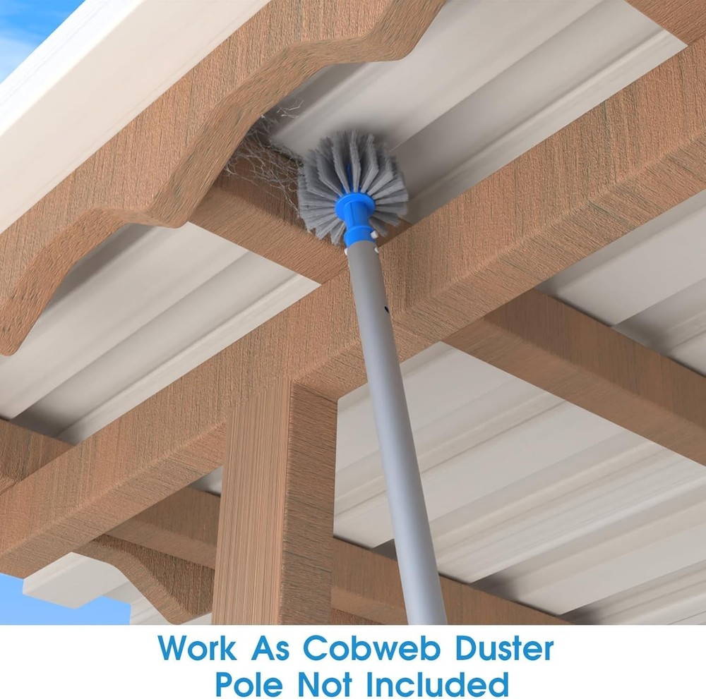 Versatile Pool Brush with Lightweight Design & Universal Pole Compatibility