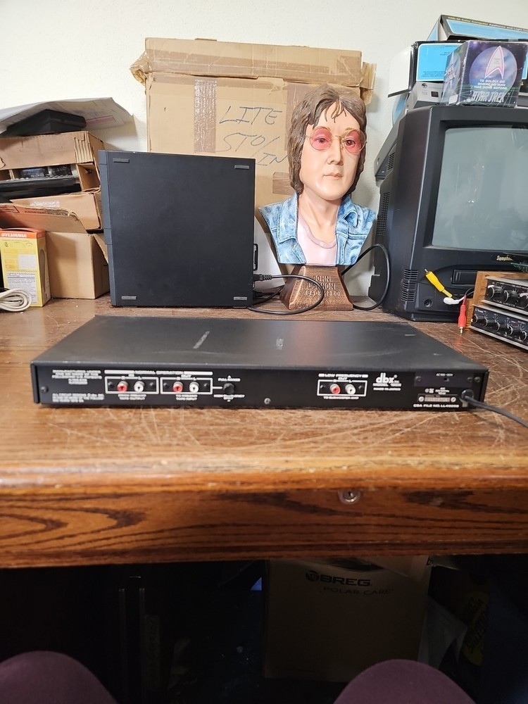 DBX 120X Subharmonic Synthesizer. Powers On Otherwise Untested.