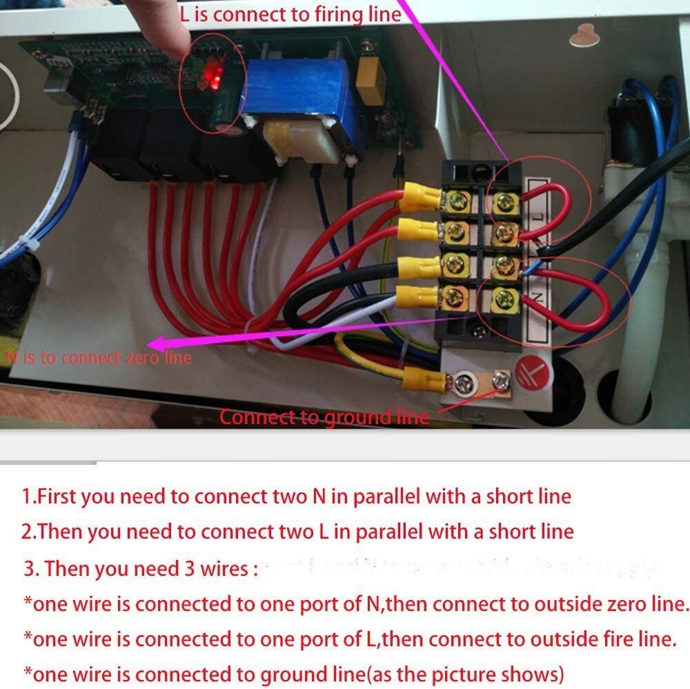 3KW Commercial Sauna Machine Steam Generator Shower System Bath & controller