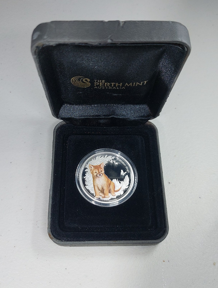 Australia Bush Babies Dingo 50¢ 1/2 oz .999 Silver Coin – Perth Mint
