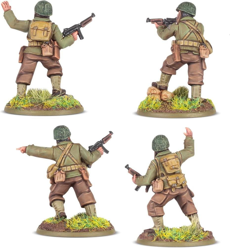 Bolt Action: US Rangers Platoon Commanders