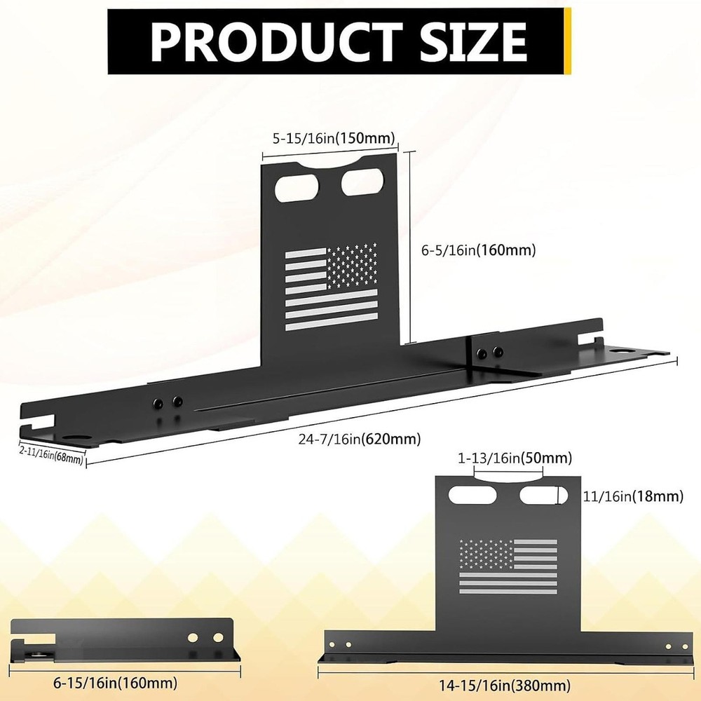 2 Set Wheel Alignment Tool Kit Easy to Use Efficient with Tape Measures