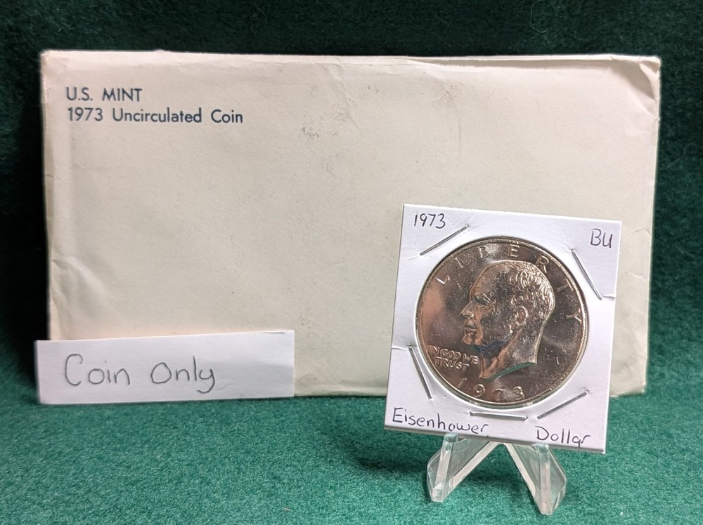 1973-P Eisenhower Dollar Uncirculated from Mint Set