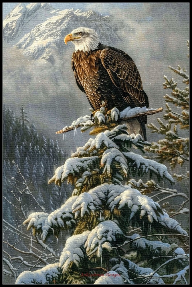 Twilight Perch 5 - DIY Chart Counted Cross Stitch Patterns Needleworks DMC Color