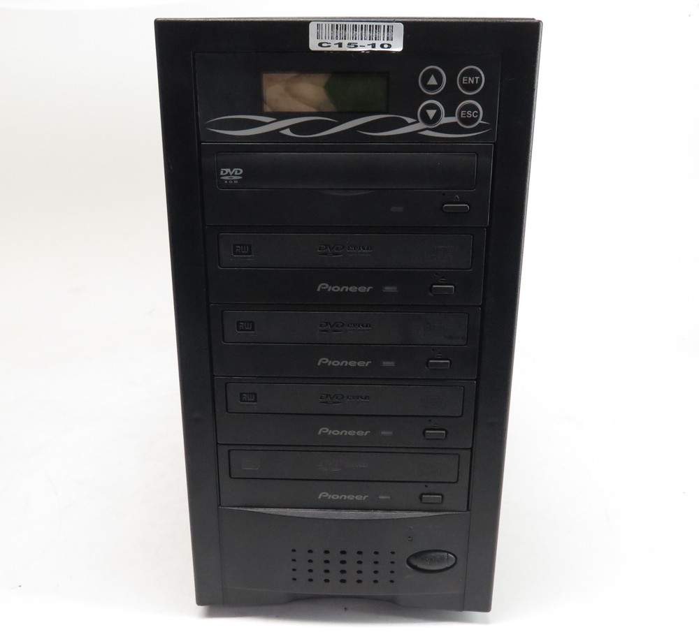Pioneer P504 1-4 4-Bay Multi-Disk Copy/Burner Tower
