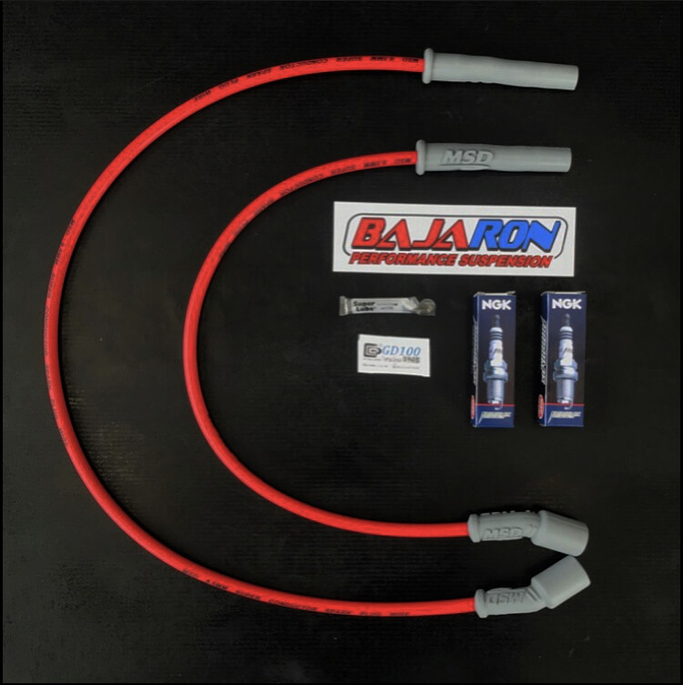 BajaRon Custom Performance MSD Ignition Wire Kit - 2008-2013 Can-Am Spyder All