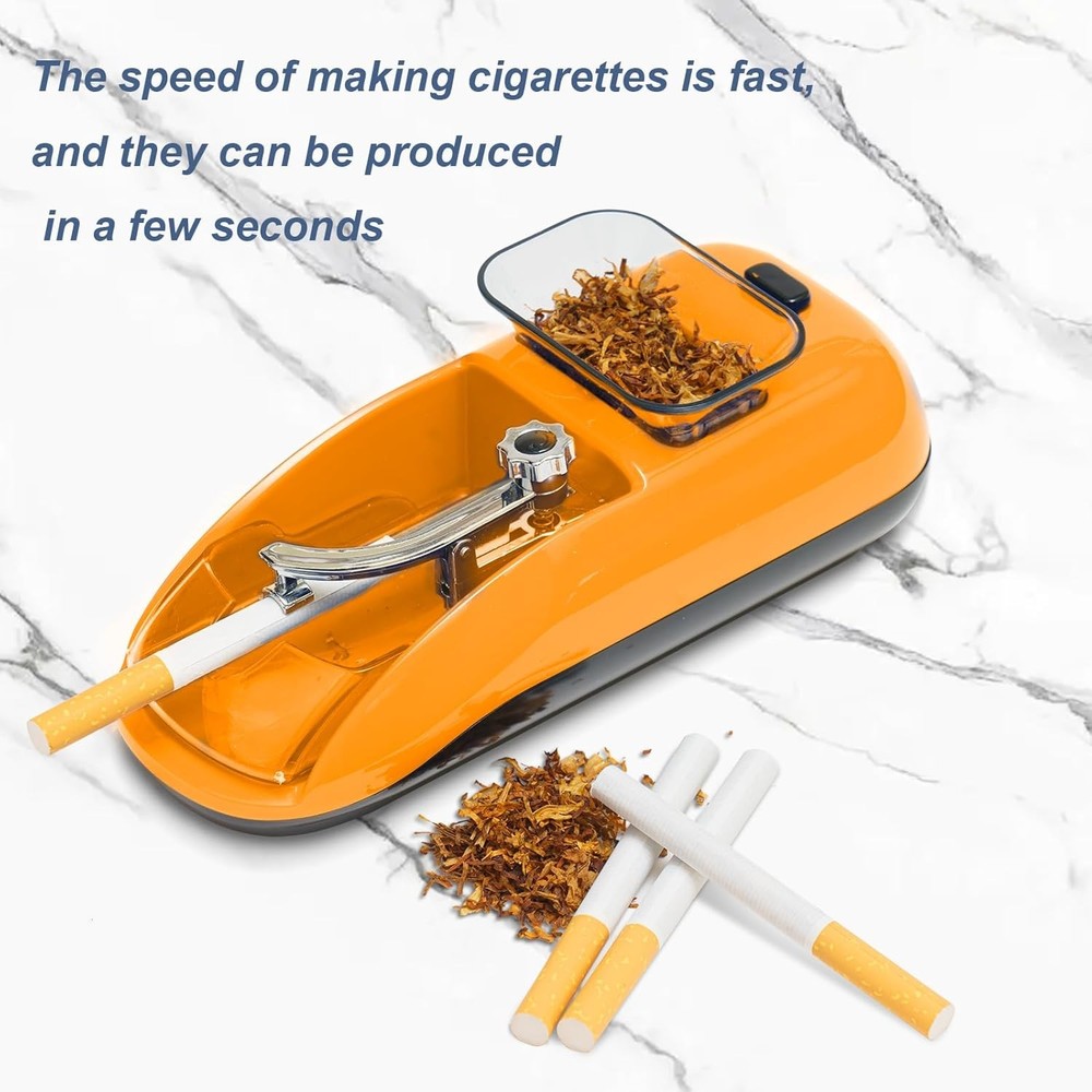 Cigarette Machine Automatic Electric Rolling Roller Tobacco Injector Maker NEW