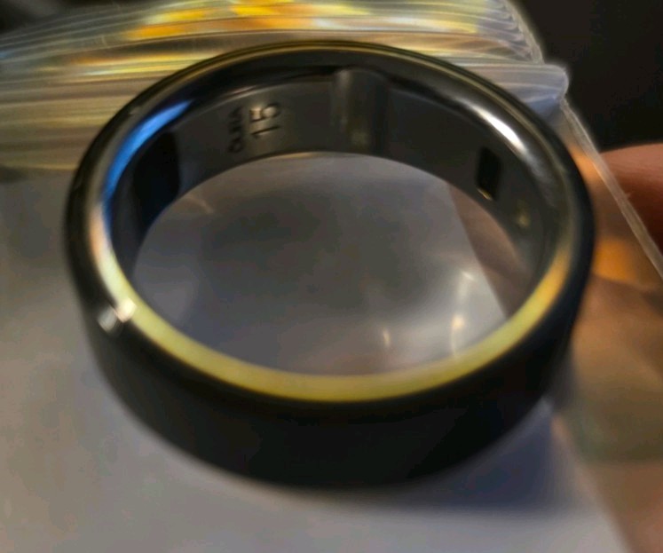 Authentic Oura Ring Gen 4 - Black Size 15 - OEM RING ONLY