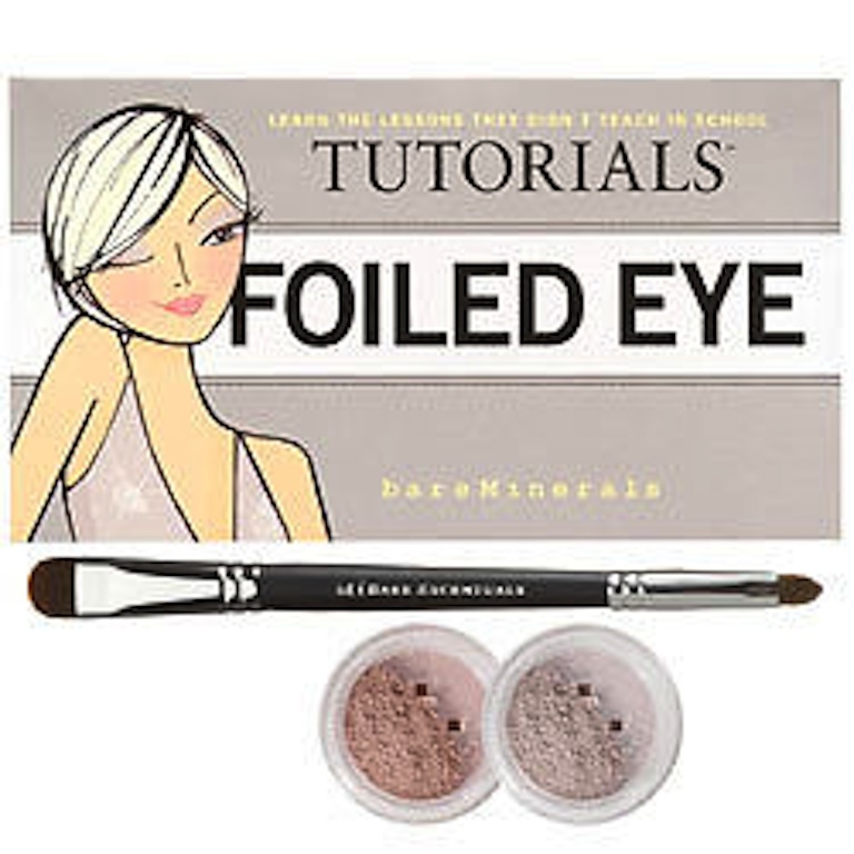 Bare Escentuals bareMinerals 3 pc Tutorials FOILED EYE Kit-NIB