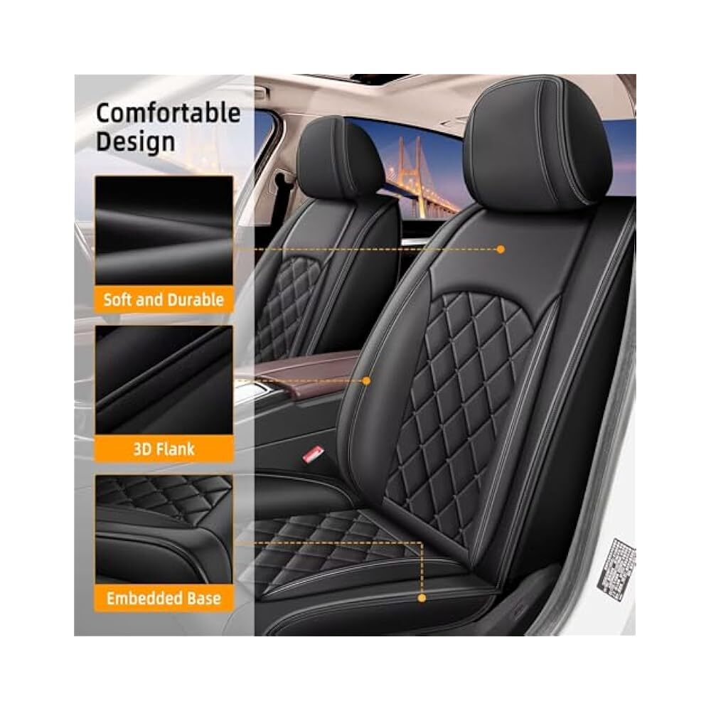 Transit Connect 2 Seat Covers, Premium Fabric & Easy Maintenance, 2010+