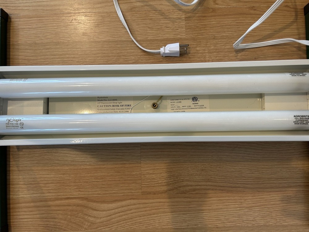 Hydrofarm Jump Start Grow Light Plant System